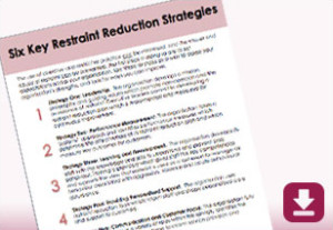 Six Key Restraint Reduction Strategies